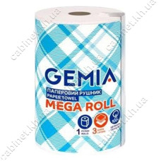 Паперові рушники Gemia 3 шари 1шт Паперові рушники Gemia 3 шари 1шт