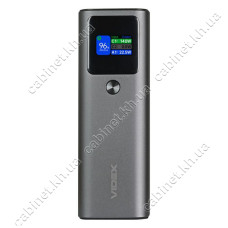 Портативний зарядний пристрій Videx VPB-316 30000mAh PD140W сірий