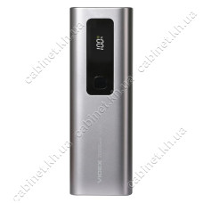 Портативний зарядний пристрій Videx VPB-366 20000mAh PD100W сірий