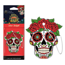 Ароматизатор Aroma Car Cellulose Dia De Los Muertos Silver Tatoo Ароматизатор Aroma Car Cellulose Dia De Los Muertos Silver Tatoo