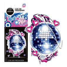 Ароматизатор Aroma Car Cellulose BACK TO 90' and 70 Disco Ball Ароматизатор Aroma Car Cellulose BACK TO 90' and 70 Disco Ball