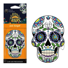 Ароматизатор Aroma Car Cellulose Dia De Los Muertos Gold Tatoo Ароматизатор Aroma Car Cellulose Dia De Los Muertos Gold Tatoo