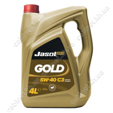 Масло моторне Jasol Gold Longlife C3 5W-40 SN/CF 4л Масло моторне Jasol Gold Longlife C3 5W-40 SN/CF 4л