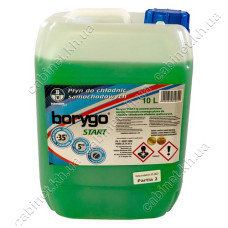 Антифриз Borygo Start -35 10л зелений