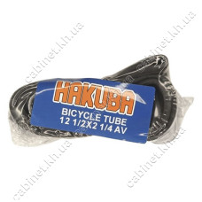 Камера велосипедна 12 1/2x2 1/4 Hakuba
