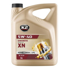 Масло моторне K2 O1135E 5W-40 SYNTHETIC MOTOR OIL SN/CF XN 5л Масло моторне K2 O1135E 5W-40 SYNTHETIC MOTOR OIL SN/CF XN 5л
