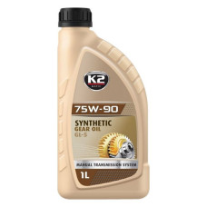 Масло трансмісійне К2 O5561E 75W-90 SYNTHETIC GEAR OIL GL-5 1л Масло трансмісійне К2 O5561E 75W-90 SYNTHETIC GEAR OIL GL-5 1л