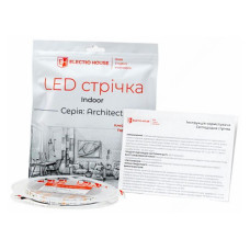 LED стрічка Electro House EH-STR6AR12 5Вт 12В 120 діодів 150Лм/Вт 6500К Architect холодний білий