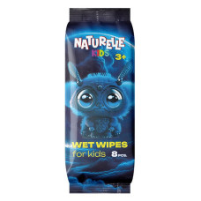 Серветки вологі Naturelle Kids дитячі 8шт Серветки вологі Naturelle Kids дитячі 8шт