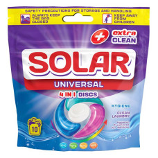Капсули для прання білизни Solar білизни Universal 10шт Капсули для прання білизни Solar білизни Universal 10шт