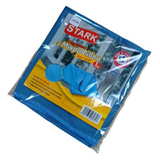 Серветки TM STARK з мікрофібри для скла та дзеркал 35х35 1шт Серветки TM STARK з мікрофібри для скла та дзеркал 35х35 1шт