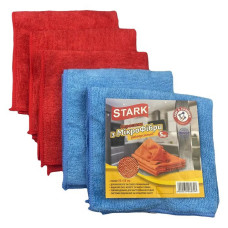 Серветки TM STARK із мікрофібри універсальні 35х35 5шт Серветки TM STARK із мікрофібри універсальні 35х35 5шт