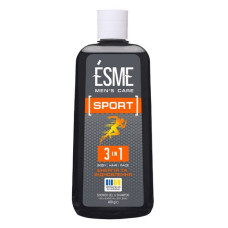 Гель-шампунь ESME для душу чоловічий Sport 400г Гель-шампунь ESME для душу чоловічий Sport 400г