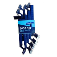 Станки для гоління Dorco Twin Blade чоловічі одноразові 2 леза 10шт Станки для гоління Dorco Twin Blade чоловічі одноразові 2 леза 10шт