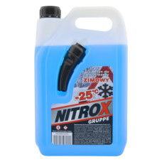 Омивач для скла NitroX зимовий -25 каністра з носиком Море 4л Омивач для скла NitroX зимовий -25 каністра з носиком Море 4л