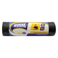 Пакети для сміття Novax 160л 10шт Пакети для сміття Novax 160л 10шт