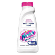 Засіб для виведення плям і відбілювання Vanish Oxi Action White 500 мл Засіб для виведення плям і відбілювання Vanish Oxi Action White 500 мл