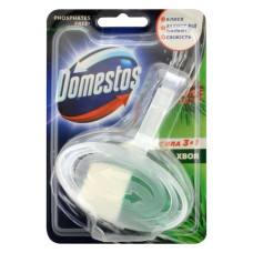 Туалетний блок для унітазу Domestos Хвоя 35г Туалетний блок для унітазу Domestos Хвоя 35г