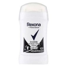 Антиперспірант твердий Rexona жіночий Невидимий на чорному і білому 40мл Антиперспірант твердий Rexona жіночий Невидимий на чорному і білому 40мл