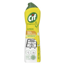 Крем для чищення універсальний Cif Active Lemon 500мл Крем для чищення універсальний Cif Active Lemon 500мл