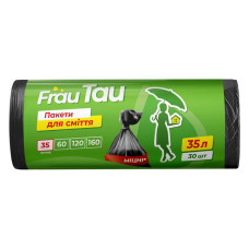 Пакети сміттєві Frau Tau HD 35л 30шт Пакети сміттєві Frau Tau HD 35л 30шт