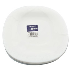 Тарілка десертна Carine White 190мм Luminarc N6803 біла Тарілка десертна Carine White 190мм Luminarc N6803 біла