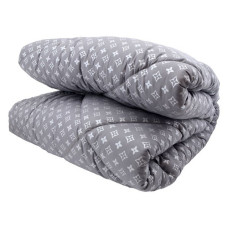 Ковдра Textile House євро 200х220см холлофайбер сіра Ковдра Textile House євро 200х220см холлофайбер сіра
