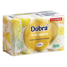 Мило туалетне Bovary Dobra Тутті-Фрутті 4х70г Мило туалетне Bovary Dobra Тутті-Фрутті 4х70г