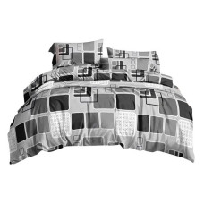 Постільна білизна Textile House бязь 65 150х210см полуторна геометрія в темних тонах Постільна білизна Textile House бязь 65 150х210см полуторна геометрія в темних тонах