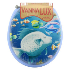 Сидіння для унітазу м'яке Vanna Lux бузкове Сидіння для унітазу м'яке Vanna Lux бузкове