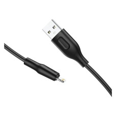 Кабель Avantis AC-87i Silicone Lightning 2.4А 1м чорний Кабель Avantis AC-87i Silicone Lightning 2.4А 1м чорний