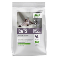 Сухий корм для котів StarDeyl Cats Fish Chicken Курка та риба 10кг Сухий корм для котів StarDeyl Cats Fish Chicken Курка та риба 10кг