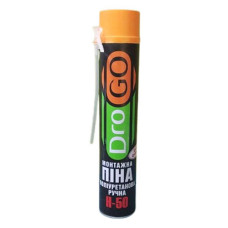 Піна всесезонна DroGO ручна 670г вихід 50 Піна всесезонна DroGO ручна 670г вихід 50