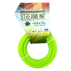 Волосінь для тримера Streamline 2.4мм 15м зірка семикутна 10 1 11шт Волосінь для тримера Streamline 2.4мм 15м зірка семикутна 10 1 11шт