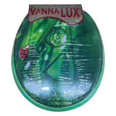 Сидіння для унітазу м'яке Vanna Lux лаймове Сидіння для унітазу м'яке Vanna Lux лаймове