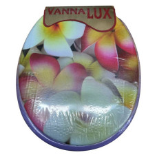 Сидіння для унітазу м'яке Vanna Lux фіолетове Сидіння для унітазу м'яке Vanna Lux фіолетове