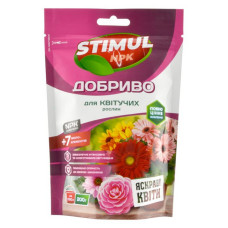 Добриво комплексне Stimul NPK для квітучих дой-пак 200г Добриво комплексне Stimul NPK для квітучих дой-пак 200г
