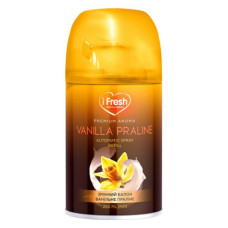 Освіжувач повітря iFRESH Premium aroma vanilla praline змінний балон 250мл Освіжувач повітря iFRESH Premium aroma vanilla praline змінний балон 250мл