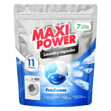Капсули для прання білизни Maxi Power Свіжість 11шт Капсули для прання білизни Maxi Power Свіжість 11шт