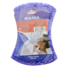 Губка банна Happy house Фіалка 1шт Губка банна Happy house Фіалка 1шт