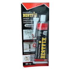 Силікон Bestfix універсальний санітарний 80г білий Силікон Bestfix універсальний санітарний 80г білий