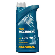 Масло моторне Mannol 10w-40 MOLIBDEN BENZIN 1л Масло моторне Mannol 10w-40 MOLIBDEN BENZIN 1л