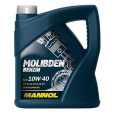 Масло моторне Mannol 10w-40 MOLIBDEN BENZIN 4л Масло моторне Mannol 10w-40 MOLIBDEN BENZIN 4л