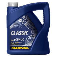 Масло моторне Mannol CLASSIC 10w-40 SN/SM/CF 4л Масло моторне Mannol CLASSIC 10w-40 SN/SM/CF 4л