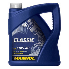 Масло моторне Mannol CLASSIC 10w-40 SN/SM/CF 5л Масло моторне Mannol CLASSIC 10w-40 SN/SM/CF 5л