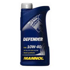Масло моторне Mannol DEFENDER 10w-40 SN/SM/CF 1л Масло моторне Mannol DEFENDER 10w-40 SN/SM/CF 1л