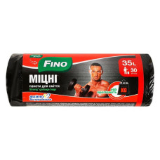 Пакети для сміття Fino міцні 35л 30шт Пакети для сміття Fino міцні 35л 30шт
