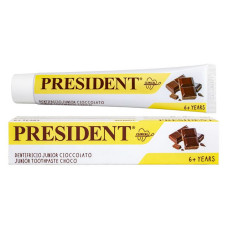Зубна паста дитяча President Junior Choco від 6 років 50мл Зубна паста дитяча President Junior Choco від 6 років 50мл