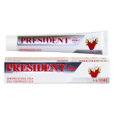 Зубна паста дитяча President Kids Cola від 3 до 6 років 50мл Зубна паста дитяча President Kids Cola від 3 до 6 років 50мл