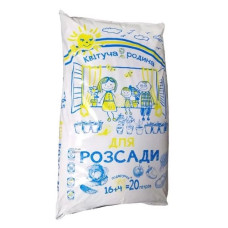 Торфосуміш грунт Квітуча Родина для розсади 20л Торфосуміш грунт Квітуча Родина для розсади 20л